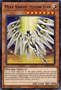 Mekk-Knight Yellow Star - 2018 Mega-Tins Mega Pack - YuGiOh card