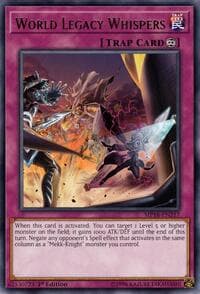 World Legacy Whispers - 2018 Mega-Tins Mega Pack - YuGiOh card