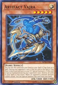 Artifact Vajra - 2018 Mega-Tins Mega Pack - YuGiOh card