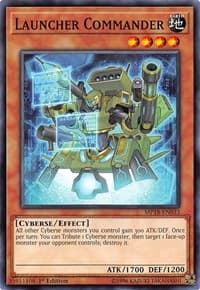Launcher Commander - 2018 Mega-Tins Mega Pack - YuGiOh card
