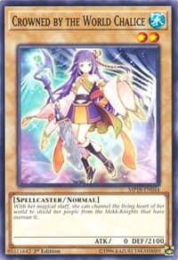 Crowned by the World Chalice - 2018 Mega-Tins Mega Pack - YuGiOh card