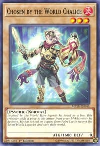 Chosen by the World Chalice - 2018 Mega-Tins Mega Pack - YuGiOh card