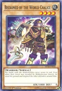 Beckoned by the World Chalice - 2018 Mega-Tins Mega Pack - YuGiOh card