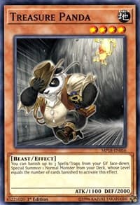 Treasure Panda - 2018 Mega-Tins Mega Pack - YuGiOh card