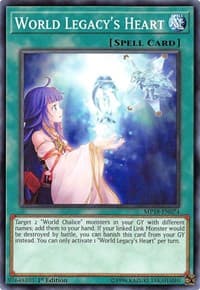 World Legacy's Heart - 2018 Mega-Tins Mega Pack - YuGiOh card