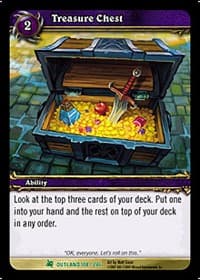 Treasure Chest - Fires of Outland - WoW card