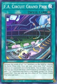 F.A. Circuit Grand Prix - 2018 Mega-Tins Mega Pack - YuGiOh card
