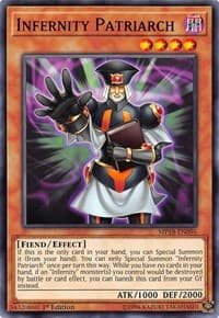Infernity Patriarch - 2018 Mega-Tins Mega Pack - YuGiOh card