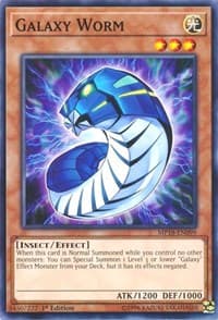 Galaxy Worm - 2018 Mega-Tins Mega Pack - YuGiOh card