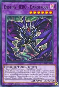 Destiny HERO - Dangerous - 2018 Mega-Tins Mega Pack - YuGiOh card