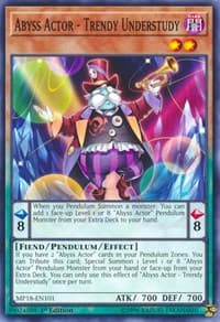 Abyss Actor - Trendy Understudy - 2018 Mega-Tins Mega Pack - YuGiOh card