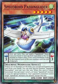 Speedroid Passinglider - 2018 Mega-Tins Mega Pack - YuGiOh card