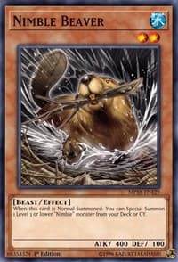 Nimble Beaver - 2018 Mega-Tins Mega Pack - YuGiOh card