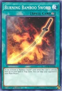 Burning Bamboo Sword - 2018 Mega-Tins Mega Pack - YuGiOh card