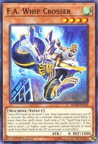 F.A. Whip Crosser - 2018 Mega-Tins Mega Pack - YuGiOh card