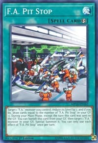 F.A. Pit Stop - 2018 Mega-Tins Mega Pack - YuGiOh card