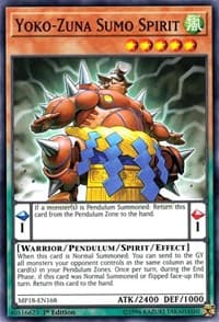 Yoko-Zuna Sumo Spirit - 2018 Mega-Tins Mega Pack - YuGiOh card