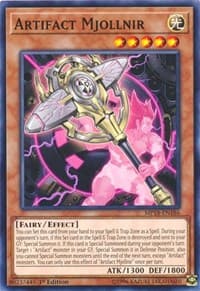 Artifact Mjollnir - 2018 Mega-Tins Mega Pack - YuGiOh card