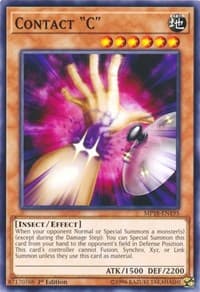 Contact "C" - 2018 Mega-Tins Mega Pack - YuGiOh card