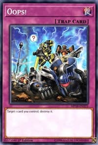 Oops! - 2018 Mega-Tins Mega Pack - YuGiOh card
