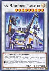 F.A. Motorhome Transport - 2018 Mega-Tins Mega Pack - YuGiOh card