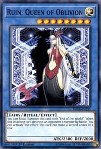 Ruin, Queen of Oblivion - 2018 Mega-Tins Mega Pack - YuGiOh card