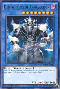 Demise, King of Armageddon - 2018 Mega-Tins Mega Pack - YuGiOh card
