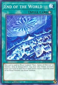 End of the World - 2018 Mega-Tins Mega Pack - YuGiOh card