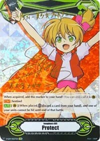 Imaginary Gift [Protect] - Nagisa Daimonji (Hot Stamped) - Gift Markers - Cardfight Vanguard card