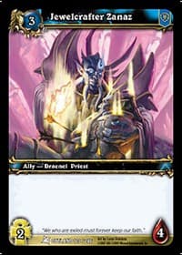 Jewelcrafter Zanaz - Fires of Outland - WoW card
