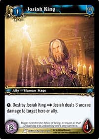 Josiah King - Fires of Outland - WoW card