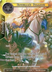 Einherjar's Summons - Valhalla Cluster Starter Deck - Force of Will card