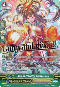 Sun of Eternity, Amaterasu - Promo Cards - Cardfight Vanguard card
