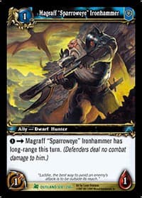 Magraff "Sparroweye" Ironhammer - Fires of Outland - WoW card
