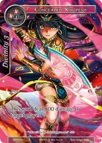 Concealed Khopesh - Valhalla Cluster Starter Deck - Force of Will card