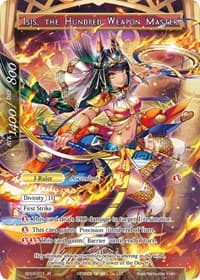 Isis // Isis, the Hundred Weapon Master - Valhalla Cluster Starter Deck - Force of Will card