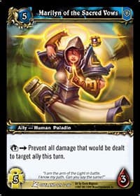Marilyn of the Sacred Vows - Fires of Outland - WoW card