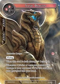 Sand Dragon - Valhalla Cluster Starter Deck - Force of Will card