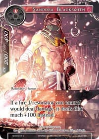 Sandora Blacksmith - Valhalla Cluster Starter Deck - Force of Will card