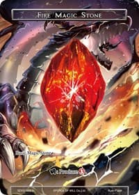 Fire Magic Stone - Valhalla Cluster Starter Deck - Force of Will card