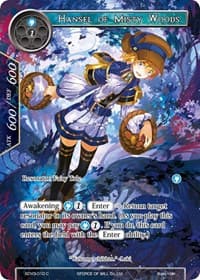 Hansel of Misty Woods - Valhalla Cluster Starter Deck - Force of Will card