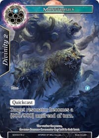 Monstrosify - Valhalla Cluster Starter Deck - Force of Will card