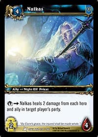 Nalkas - Fires of Outland - WoW card