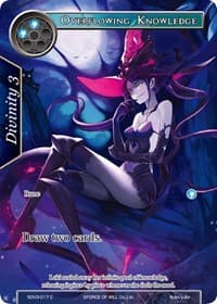 Overflowing Knowledge - Valhalla Cluster Starter Deck - Force of Will card