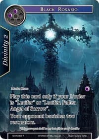 Black Rosario - Valhalla Cluster Starter Deck - Force of Will card