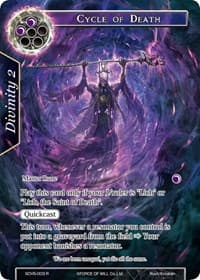 Cycle of Death - Valhalla Cluster Starter Deck - Force of Will card
