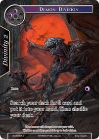 Demon Division - Valhalla Cluster Starter Deck - Force of Will card