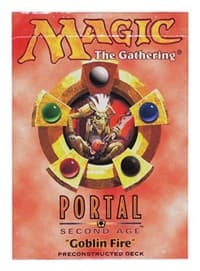 Portal Second Age Theme Deck - Goblin Fire - Portal Second Age - Magic: The Gathering card