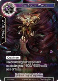 Jet-Black Wings - Valhalla Cluster Starter Deck - Force of Will card