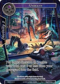 Undeath - Valhalla Cluster Starter Deck - Force of Will card